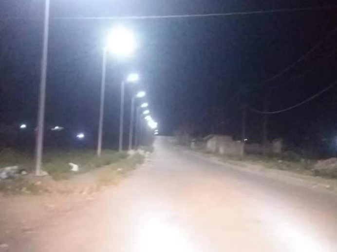 60W all in one solar street lights