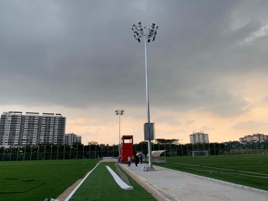 Malaysian football field Stadium Lighting Fixture project